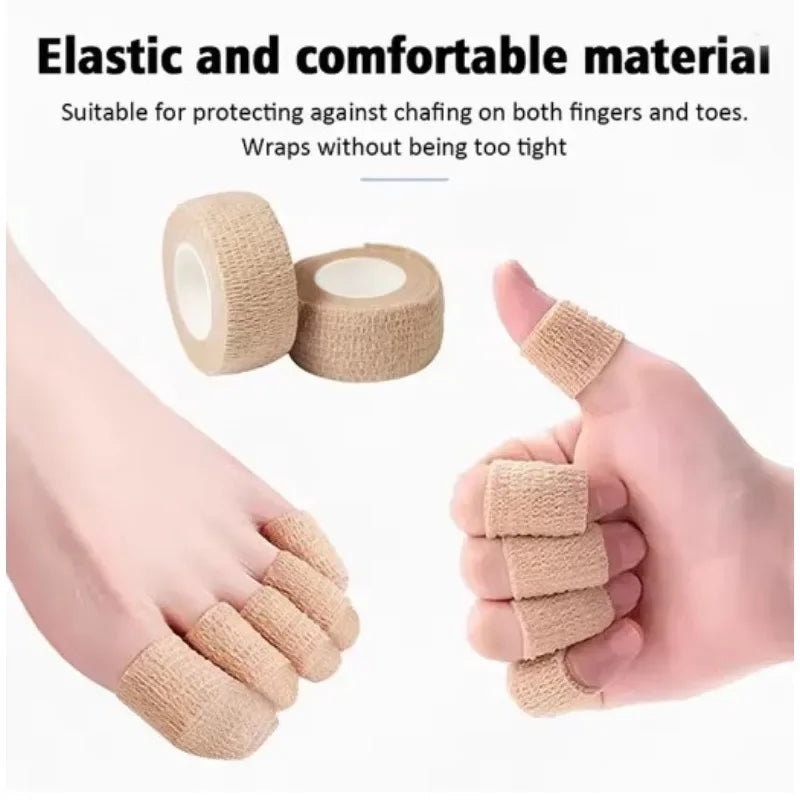 Fungal nail polish, nail coating, toe protection, foot and finger protection, self-adhesive bandage, toe and finger protection