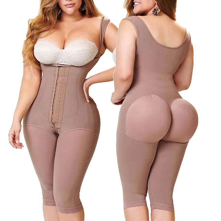 Faja Colombian Shapewear Girdles Seamless Bodysuits Post Surgery Sculpting Body Shaper Bbl Compression Abdomen Control Sheath