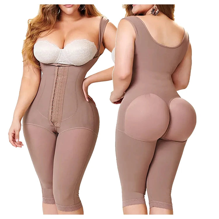Faja Colombian Shapewear Girdles Seamless Bodysuits Post Surgery Sculpting Body Shaper Bbl Compression Abdomen Control Sheath