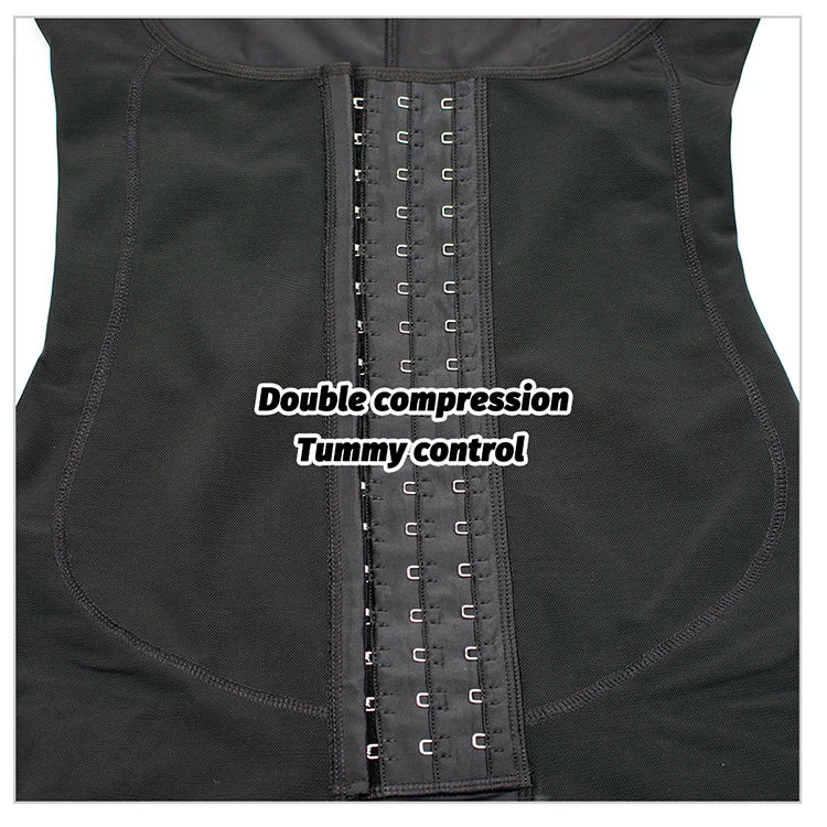 Faja Colombian Shapewear Girdles Seamless Bodysuits Post Surgery Sculpting Body Shaper Bbl Compression Abdomen Control Sheath